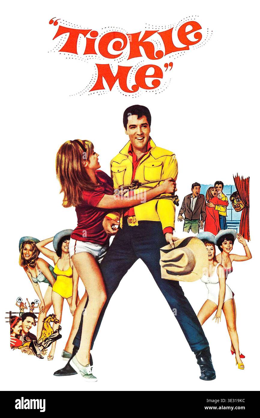 Affiche du film Tickle me 1965 Banque D'Images