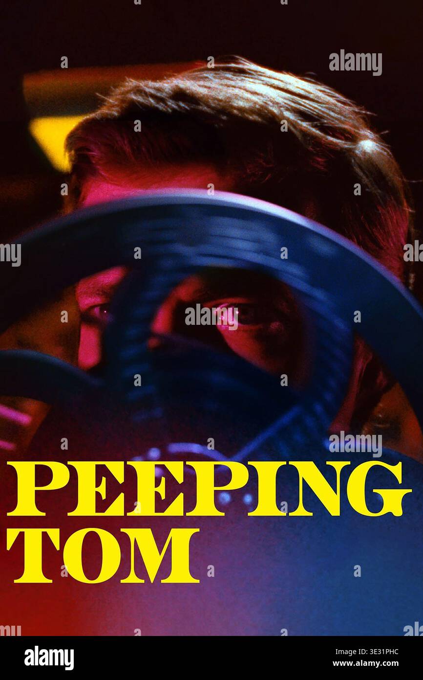 Affiche du film Peeping Tom 1960 Banque D'Images