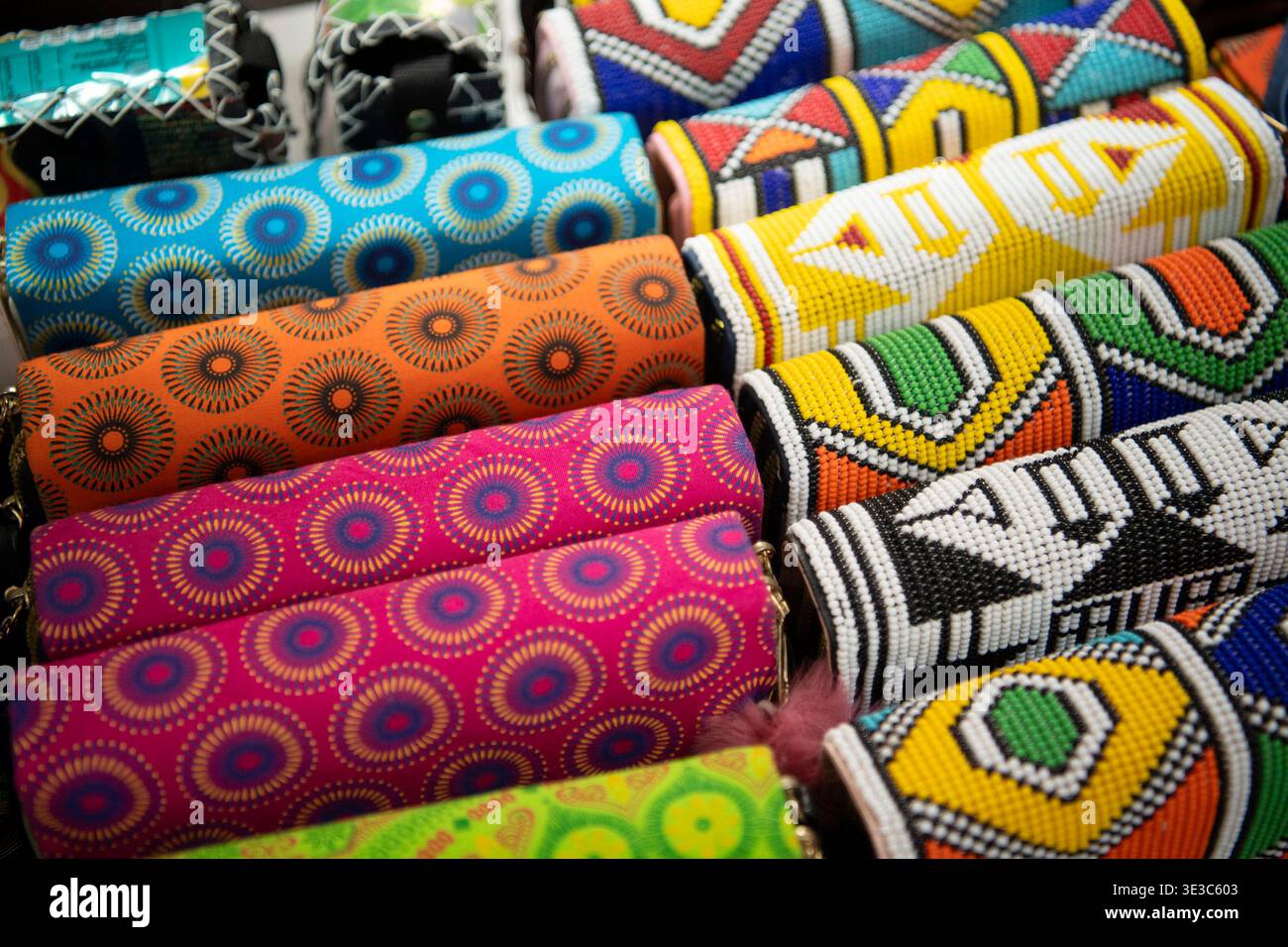 PAN African Women Market, Cape Town, Afrique du Sud Banque D'Images