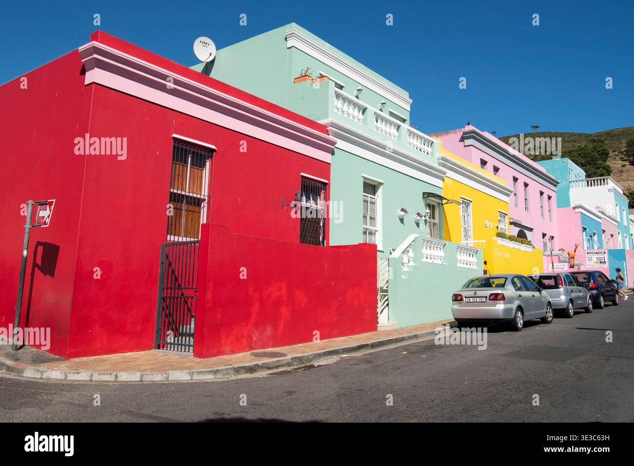 Bo-Kaap, Cape Town, Afrique du Sud Banque D'Images