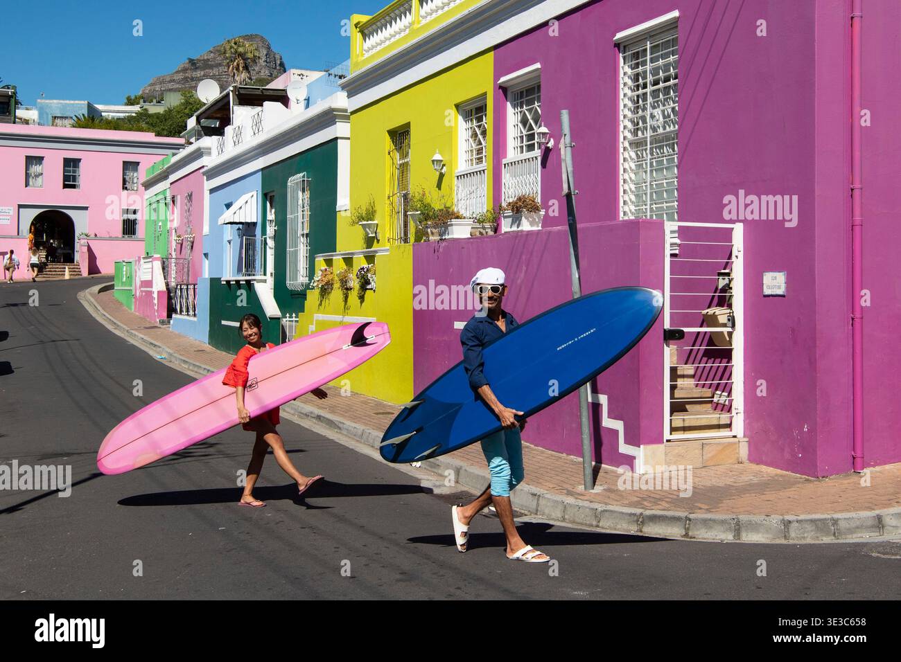 Bo-Kaap, Cape Town, Afrique du Sud Banque D'Images