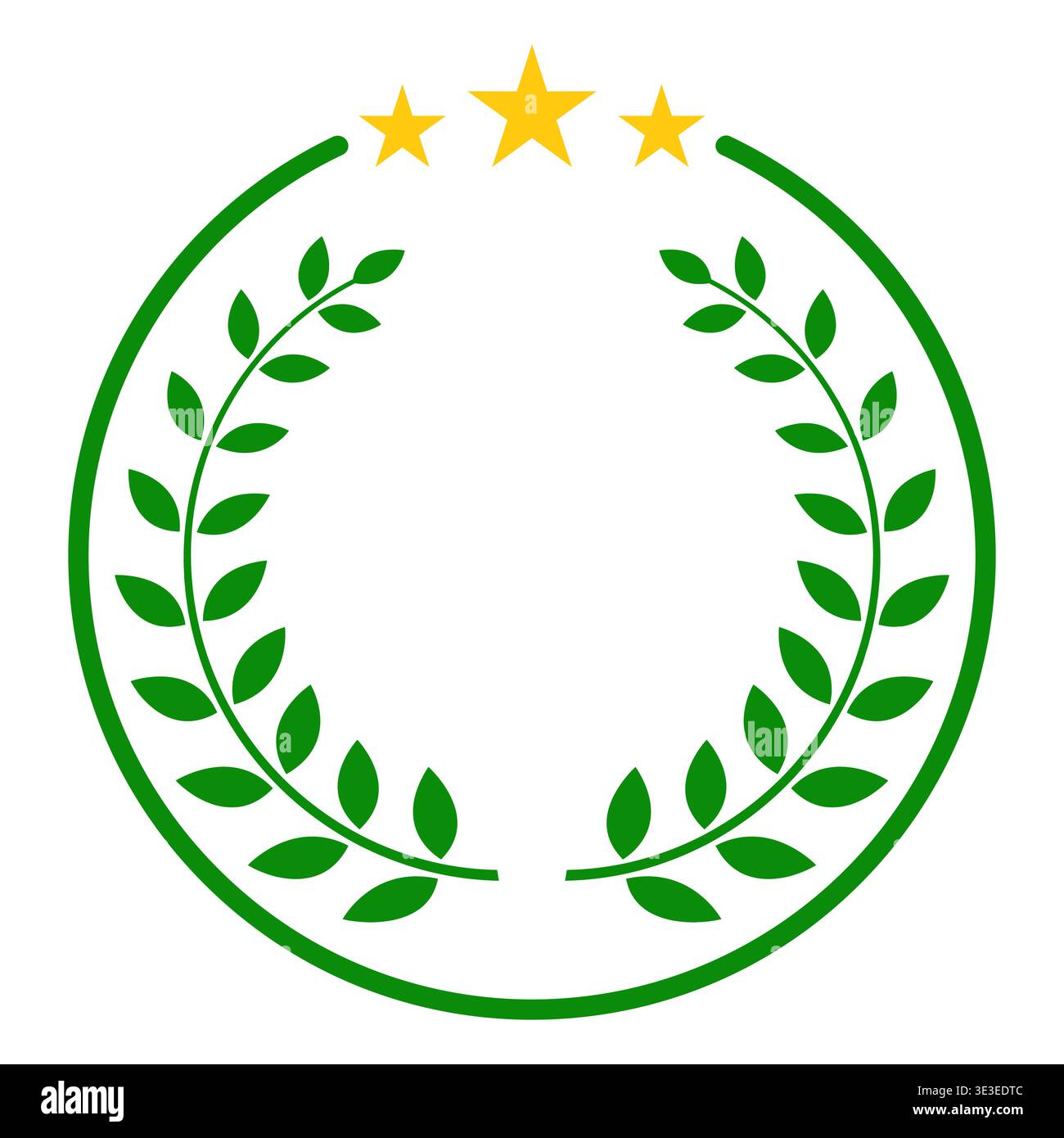 Couronne de laurier et Laurel Image Vectorielle Stock - Alamy