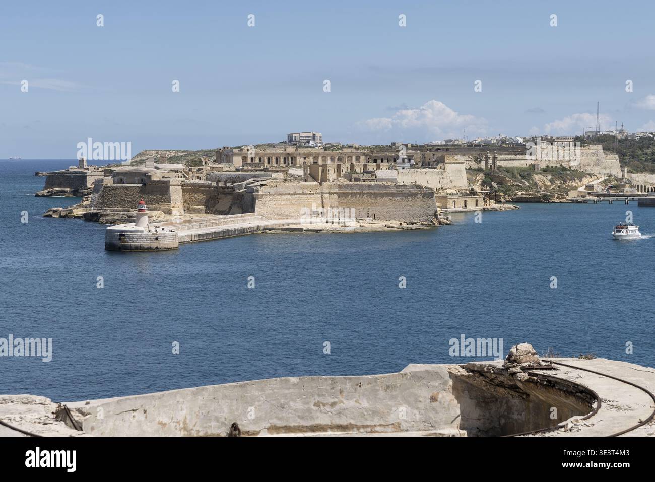 2019 Malte Valletta, entrée au Grand Port Banque D'Images
