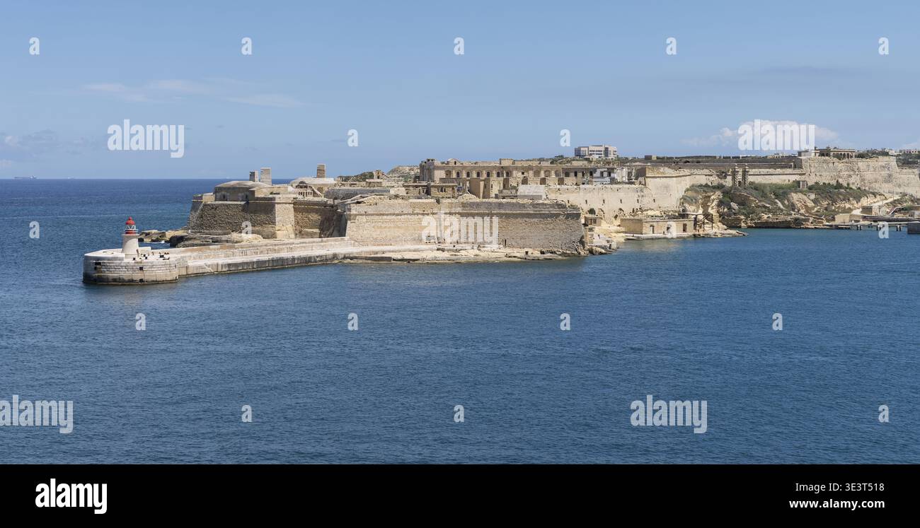 2019 Malte Valletta, entrée au Grand Port Banque D'Images