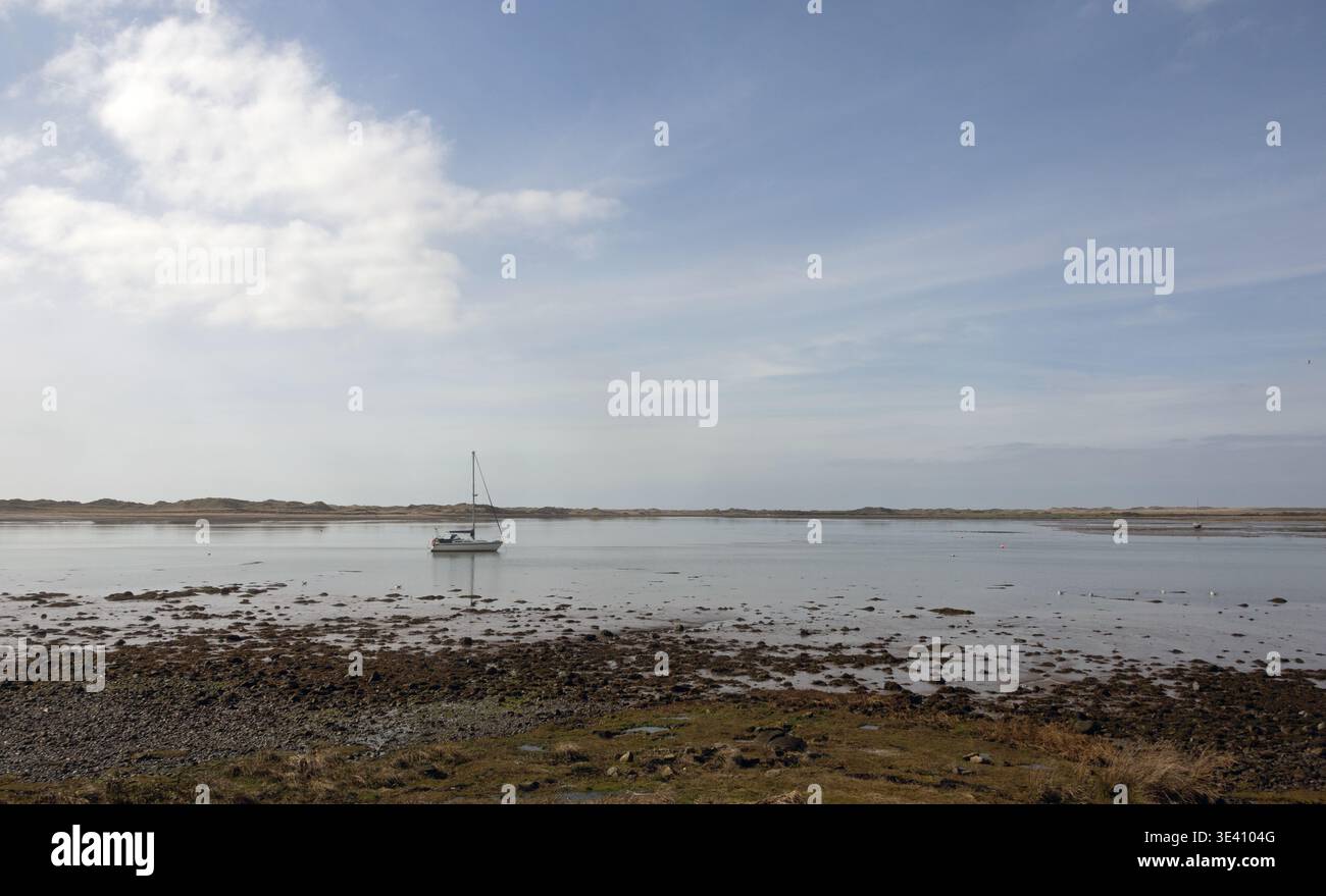 Le village de Ravenglass sur la côte ouest de Cumbria le Lake District Cumbria Angleterre Banque D'Images