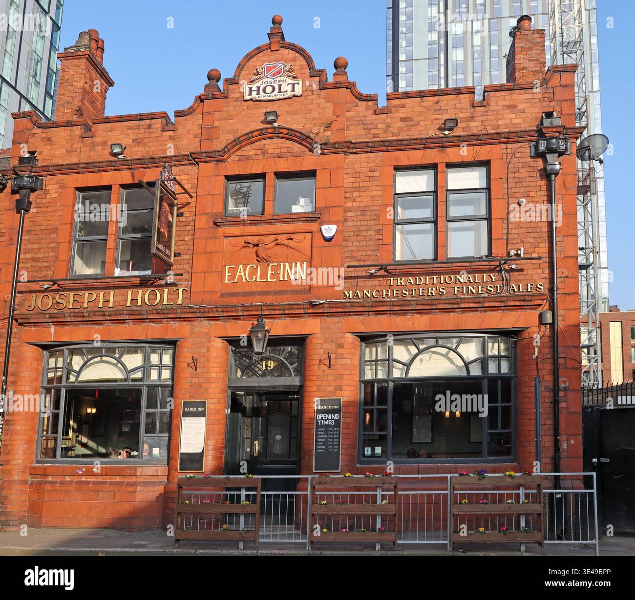 The Eagle Salford. Banque D'Images