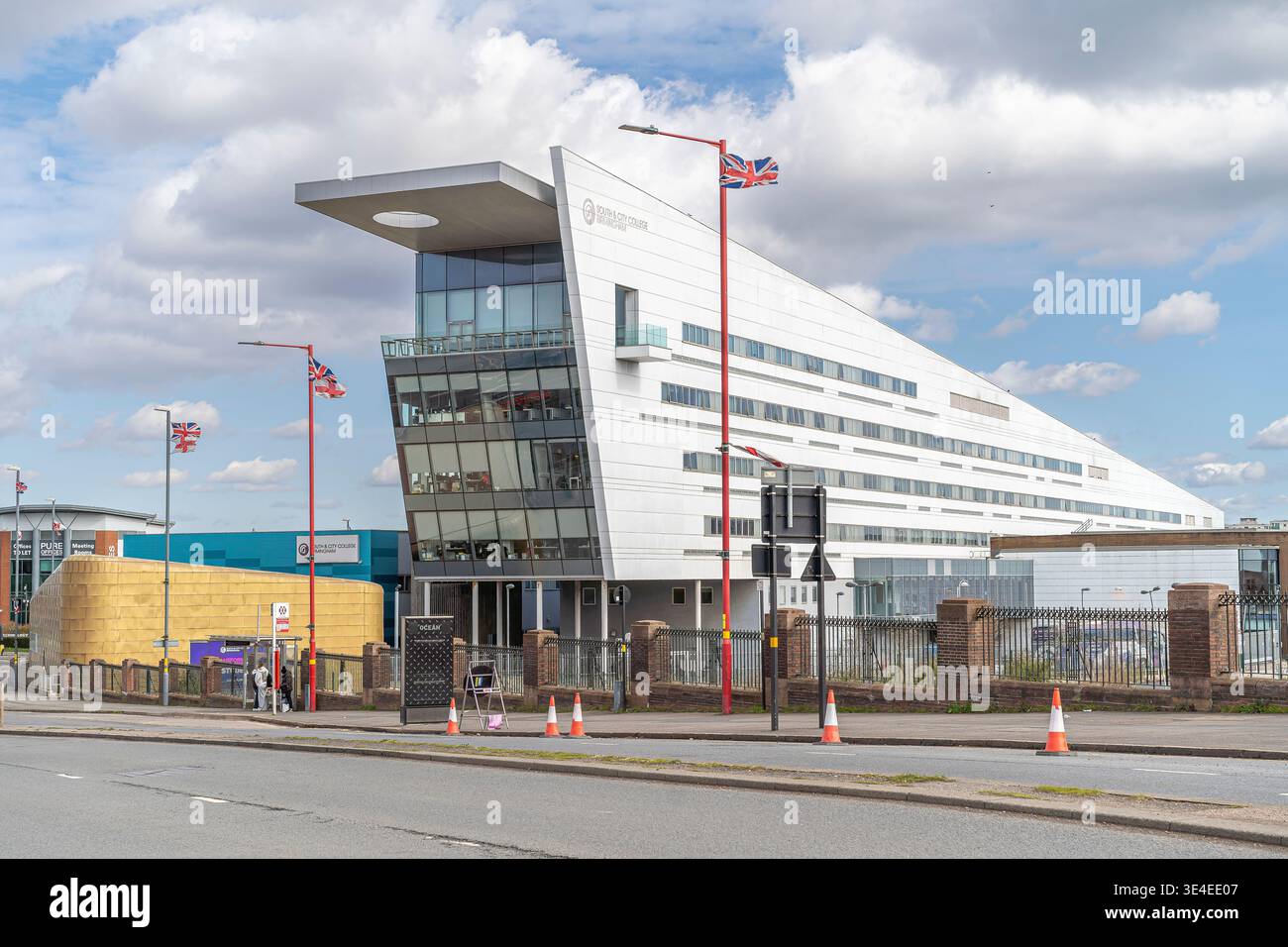 South and City College, Longbridge, Birmingham Building. Banque D'Images