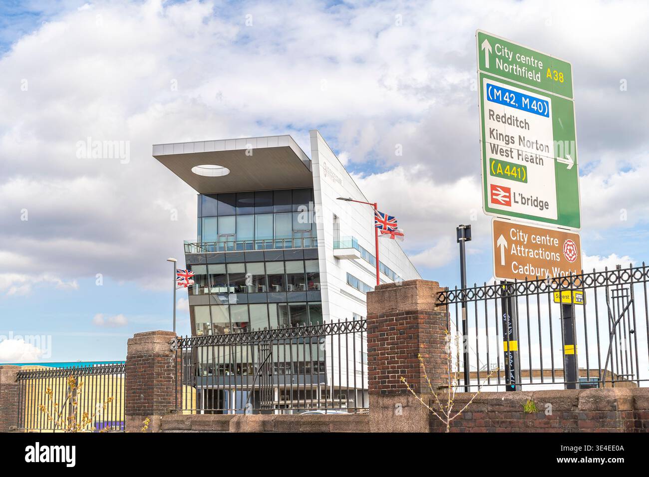 South and City College, Longbridge, Birmingham Building. Banque D'Images