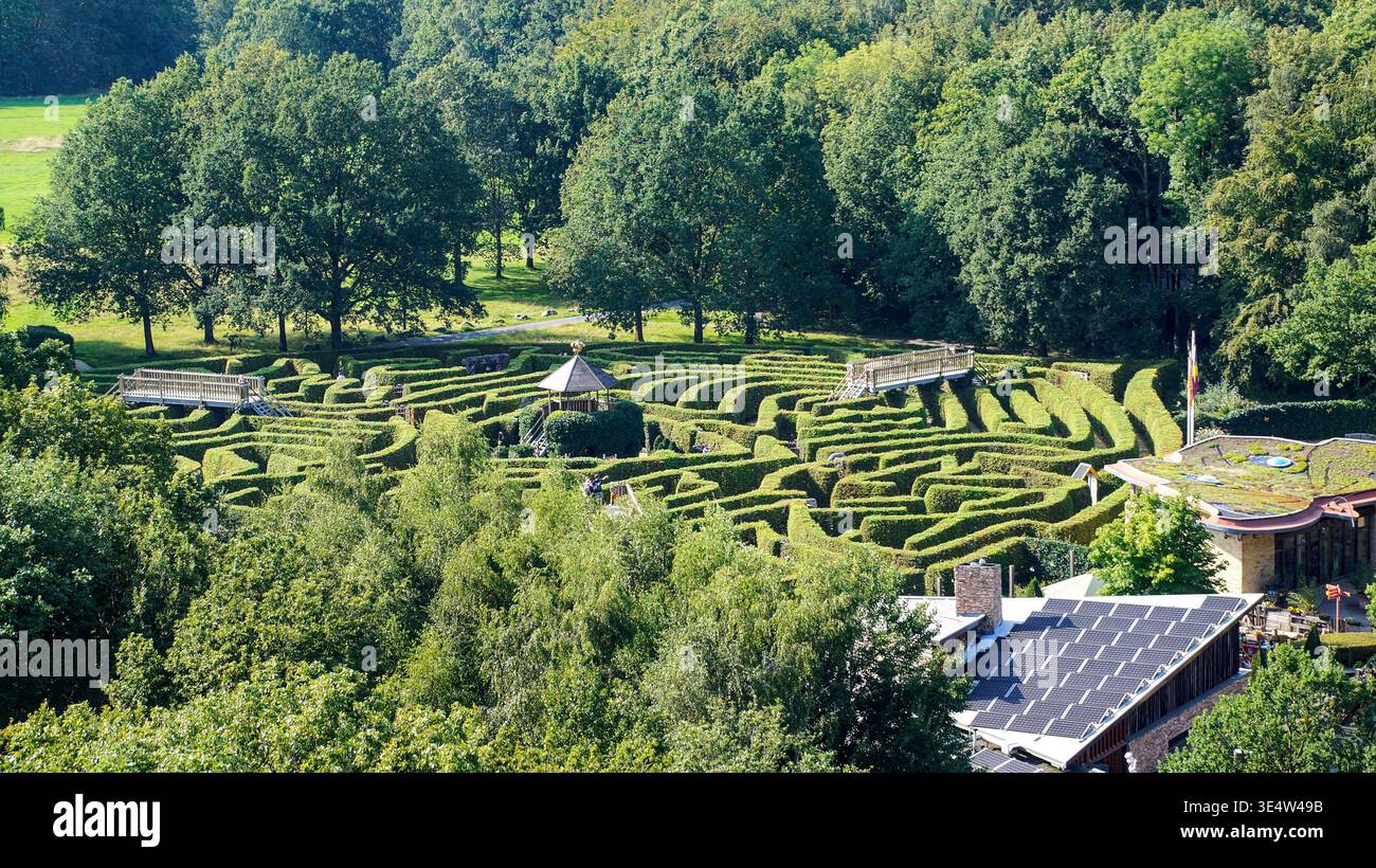 Labyrinthe de haies en plein air Banque de photographies et d'images   haute rsolution - Alamy