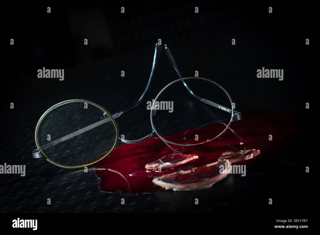 Concept de crime violent. Banque D'Images