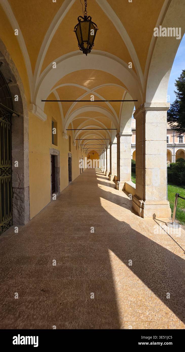 Veroli, Italie, 29 mars 2026 - Certosa dei Trisulti un ancien monastère en Italie. Crédits : Luigi de Pompeis/Alamy Stock photo Banque D'Images