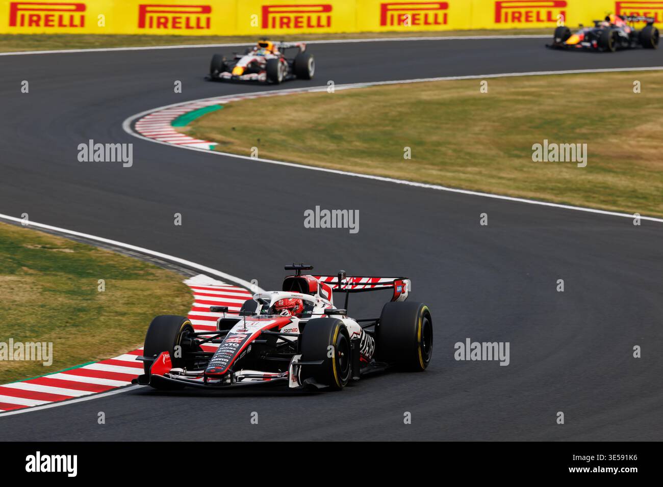 Suzuka, 29 mars 2026 : Esteban Ocon (FRA) de Haas lors de la course du Grand Prix de formule 1 du Japon 2026. © Corleve/Alamy Banque D'Images