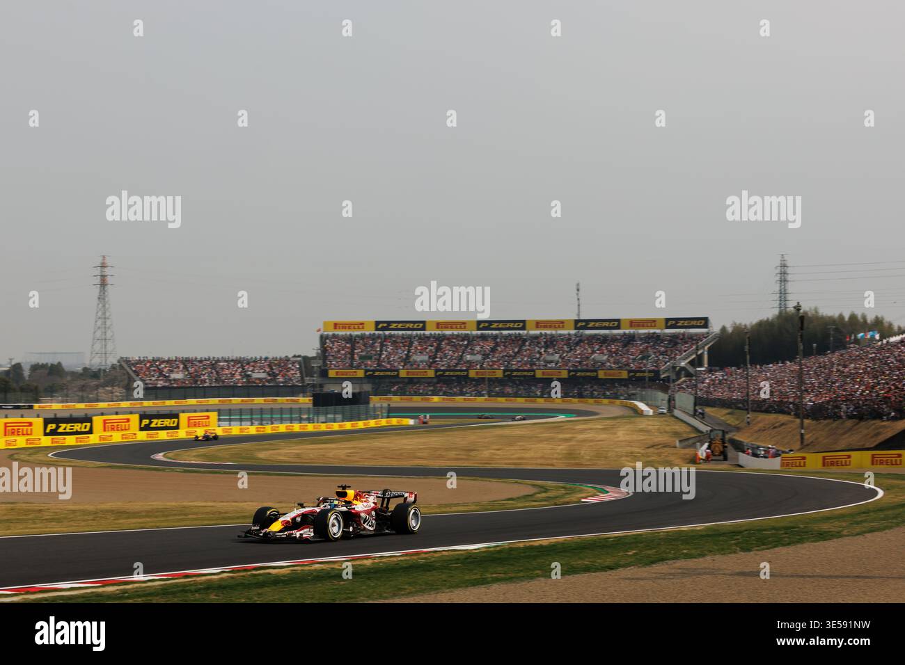 Suzuka, 29 mars 2026 : Arvid Lindblad (GBR) de Racing Bulls lors de la course du Grand Prix de formule 1 du Japon 2026. © Corleve/Alamy Banque D'Images