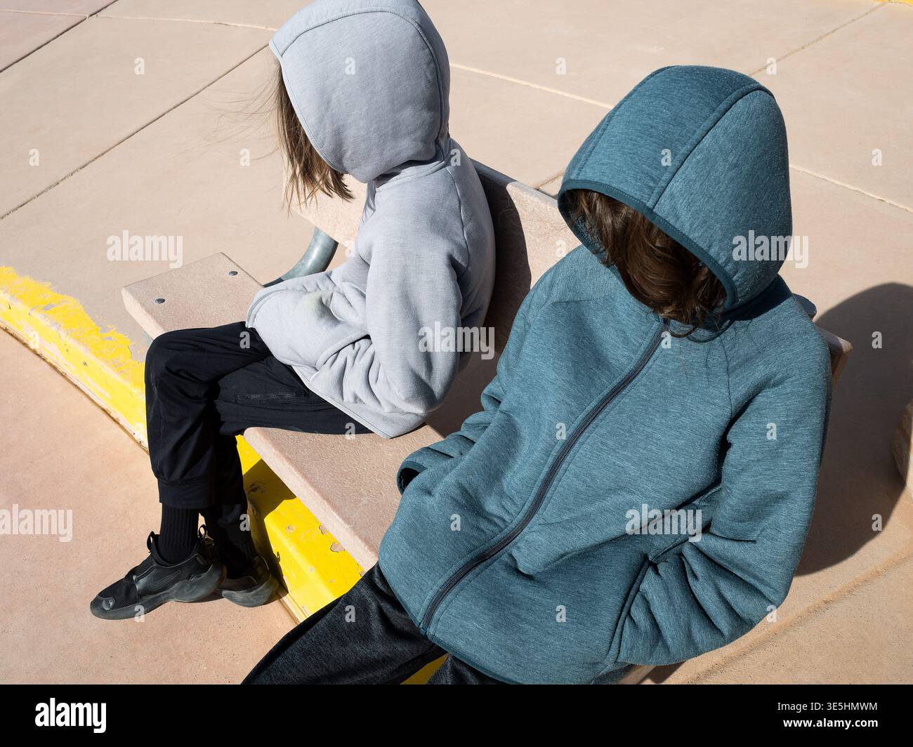 Monument four Corners, emplacement : Teec nos Pos AZ Banque D'Images