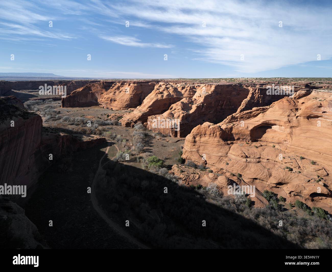 Canyon de Chelly, emplacement : Chinle AZ Banque D'Images