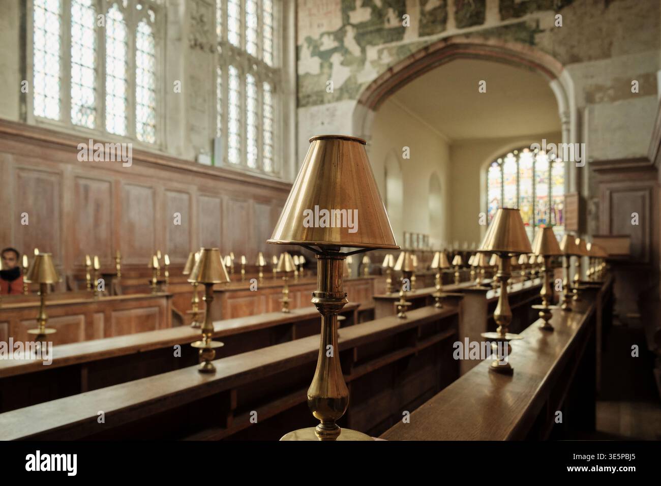 La chapelle de la Guilde, Stratford-upon-Avon, Royaume-Uni Banque D'Images