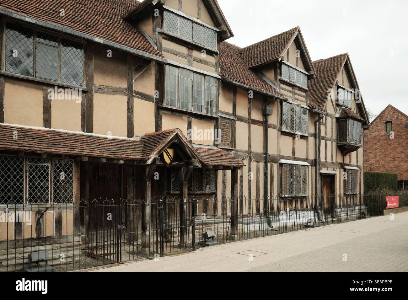 Lieu de naissance de Shakespeares, Stratford-upon-Avon, Royaume-Uni Banque D'Images