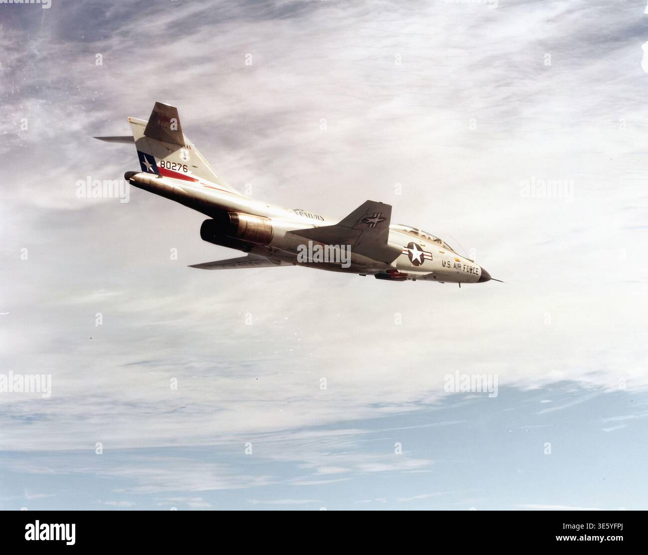 Avion McDonnell F-101B Voodoo - document éditorial, photographe inconnu Banque D'Images