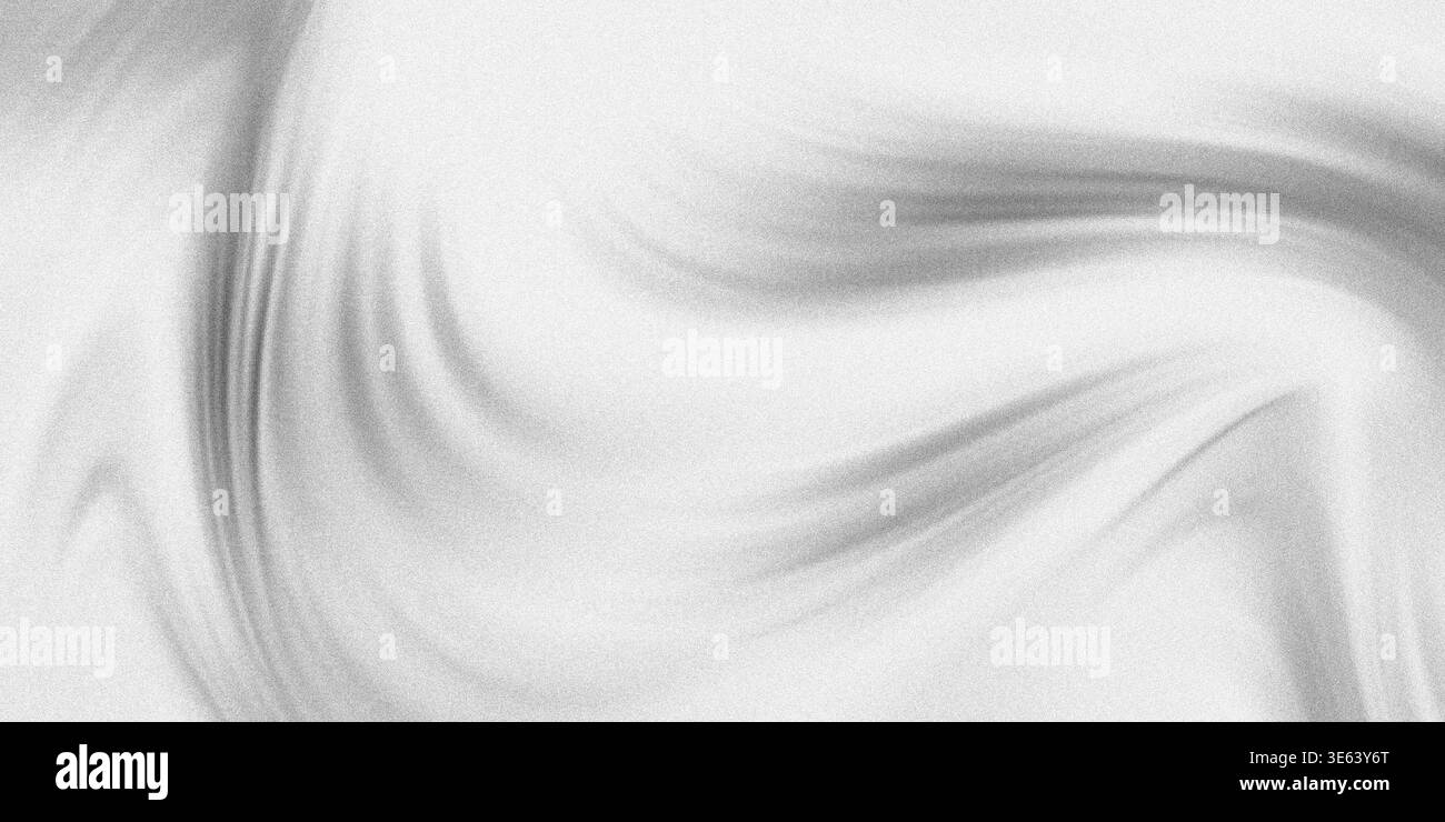 Une belle image abstraite avec une vague blanche élégante sur un fond propre, caractérisée par des courbes lisses et fluides et un ombrage subtil, évoquant Banque D'Images