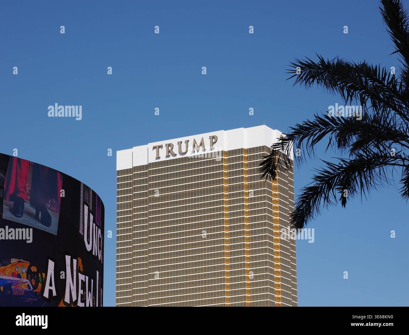 Haut de la Trump International Hotel Tower Banque D'Images