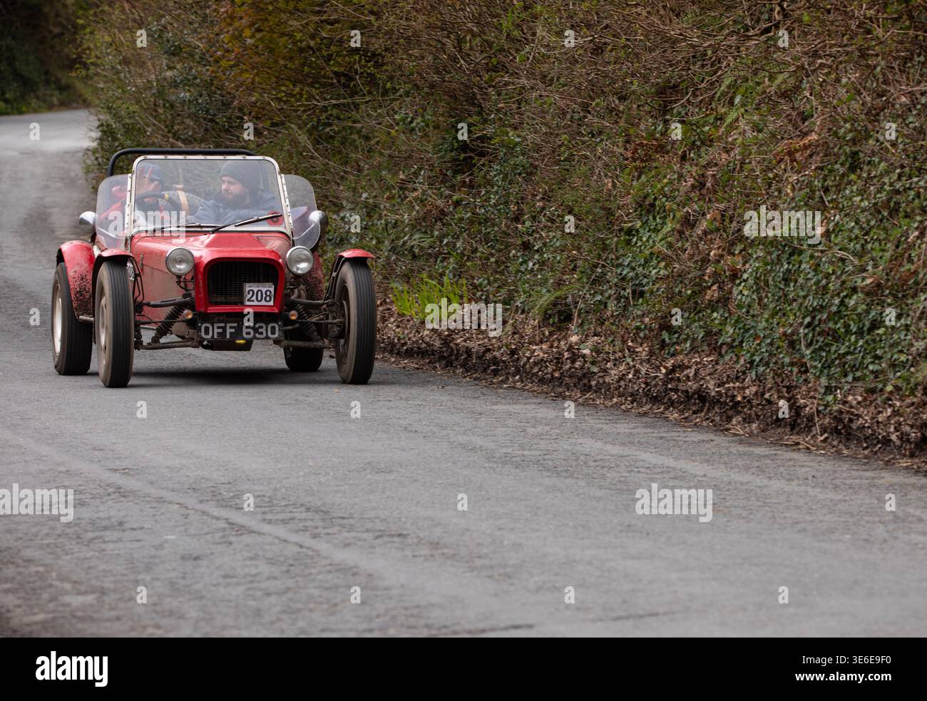 Ford dans le Landsend Trial Cornwall Banque D'Images