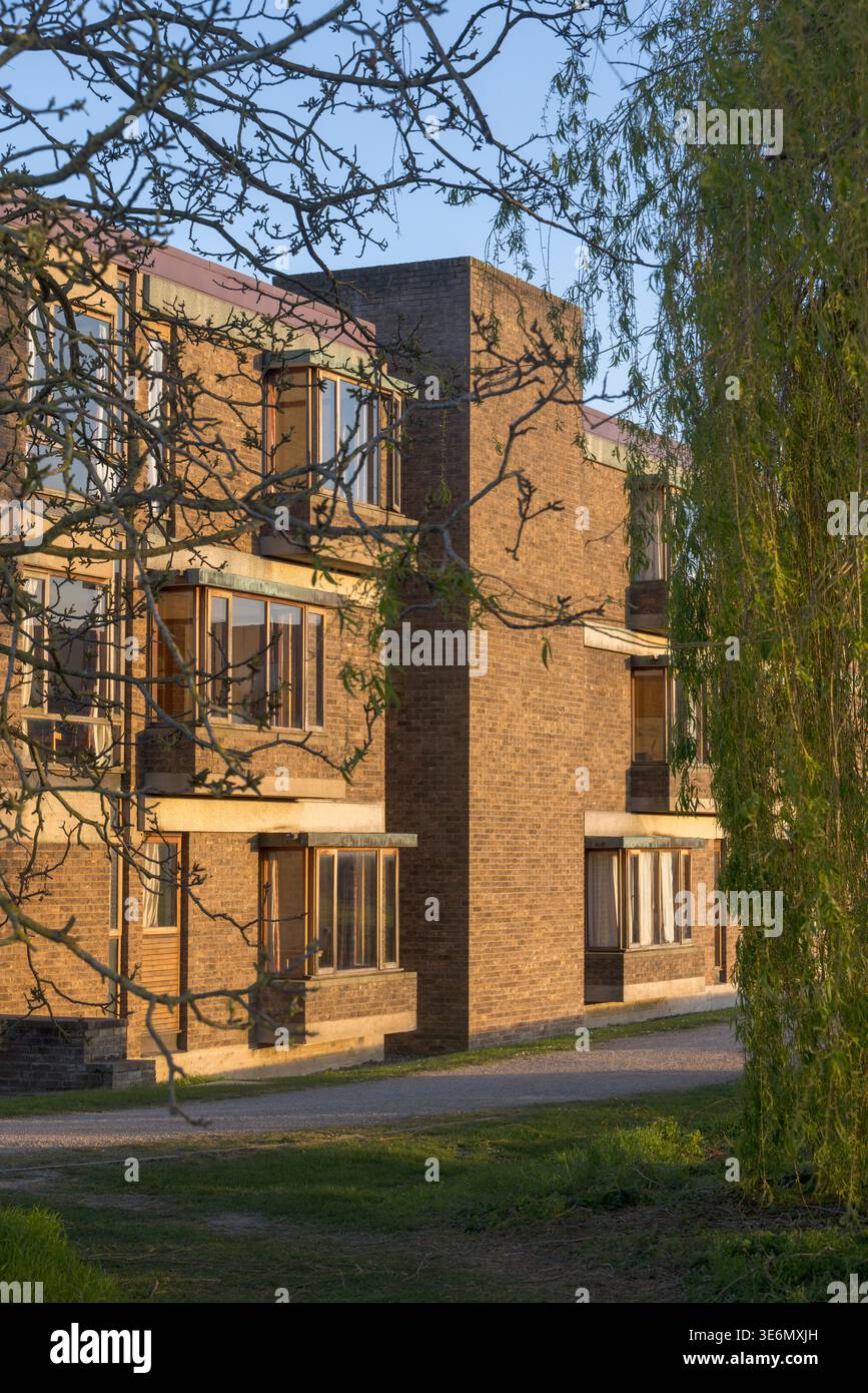 Churchill College, Cambridge, Angleterre, Royaume-Uni Banque D'Images