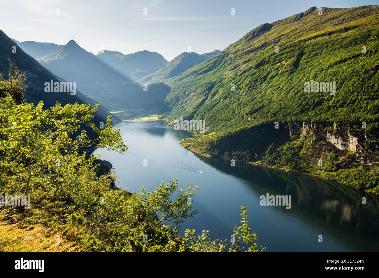 Geirangerfjord, Geiranger, More og Romsdal, Norvège Banque D'Images