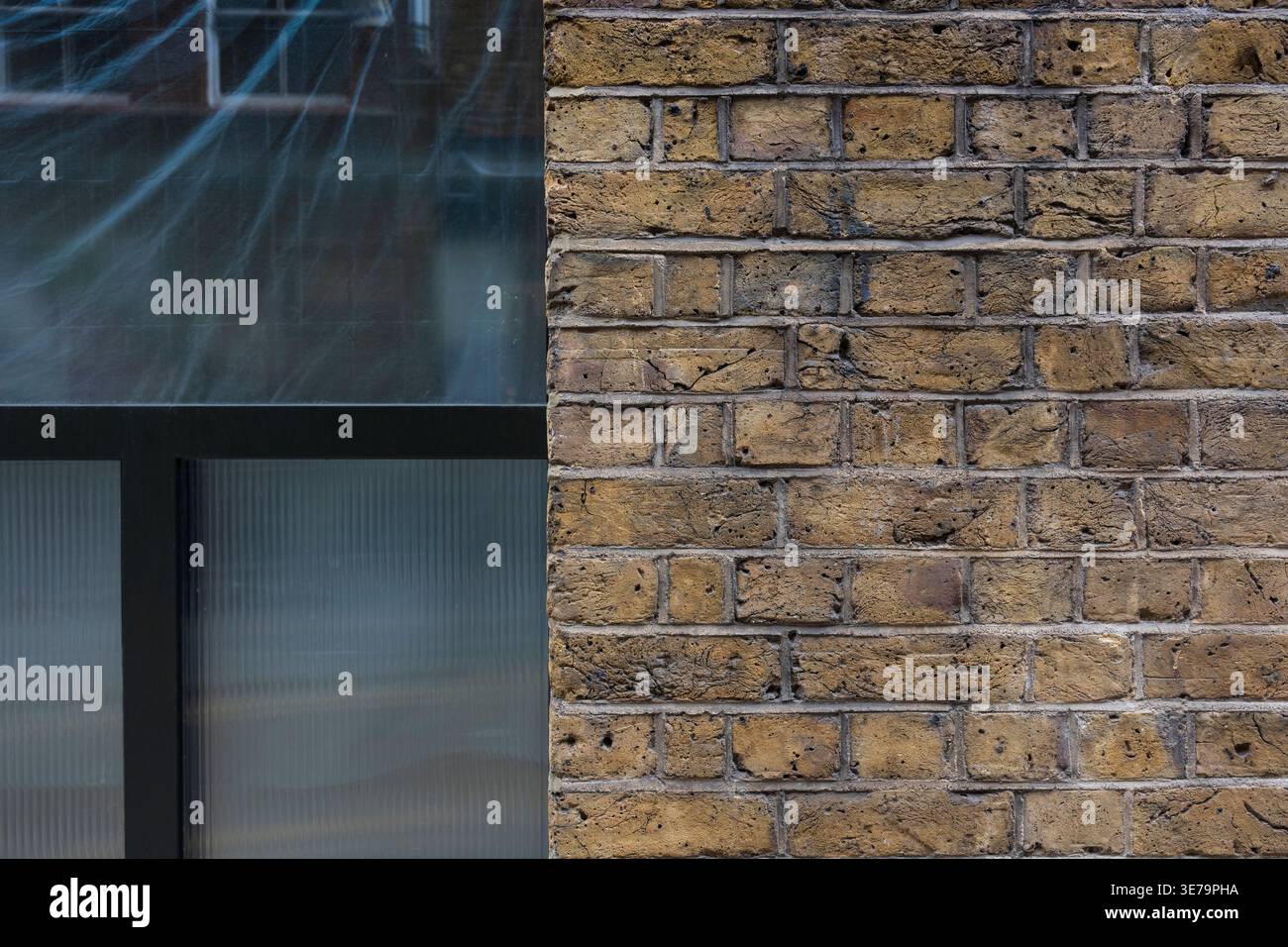 Fond urbain mixte dans London Street Banque D'Images