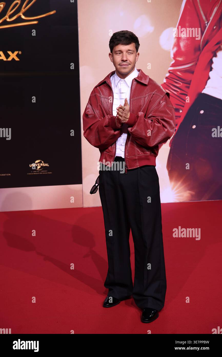 Nico Santos assiste à la première biopic internationale MICHAEL, Uber Platz, 10.4.26 Banque D'Images