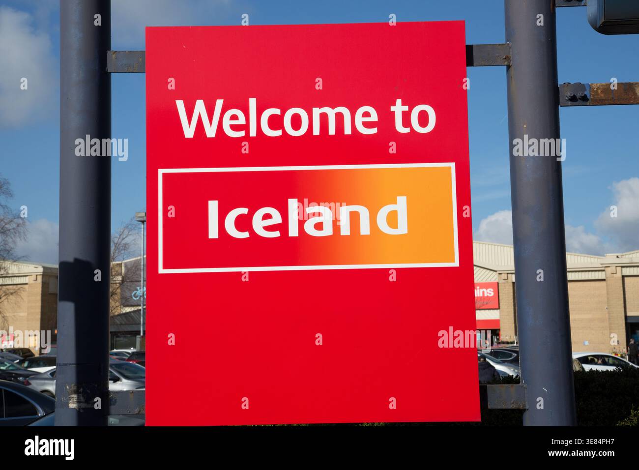 Signalisation de l’Islande Banque D'Images