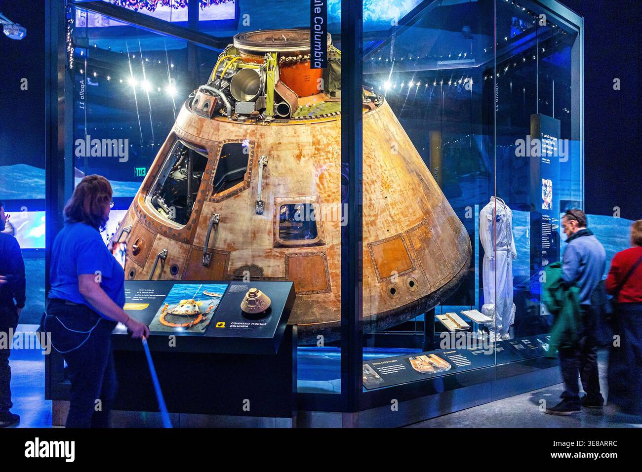 Apollo command module interior Banque de photographies et d’images à ...