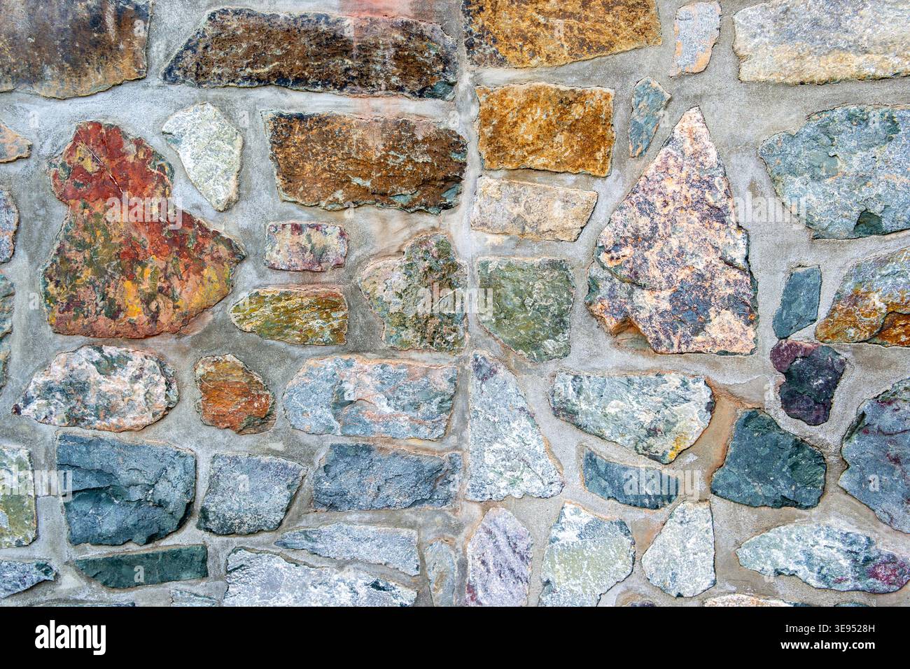 texture de fond de mur de pierre de nature colorfull Banque D'Images