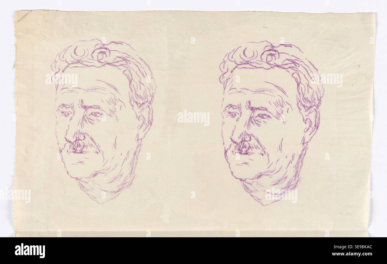 Cette estampe, conservée au Munchmuseet, reflète l’exploration continue d’Edvard Munch des profondeurs de la psyché humaine, mettant en valeur son approche expressionniste emblématique de l’émotion et de la peur humaines. Banque D'Images