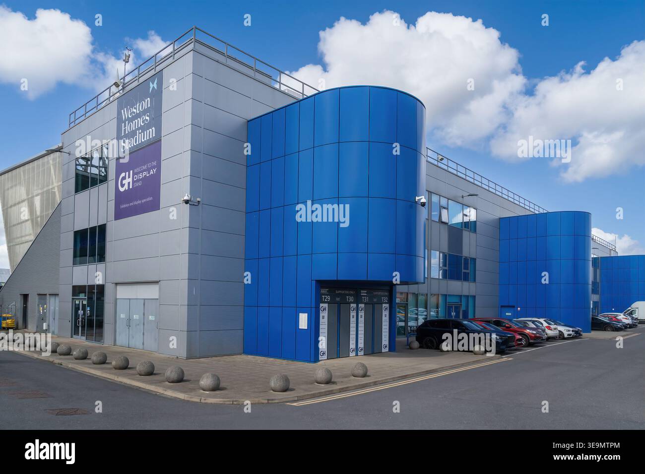 Weston Homes Stadium L'emplacement du Peterborough Football Club Banque D'Images