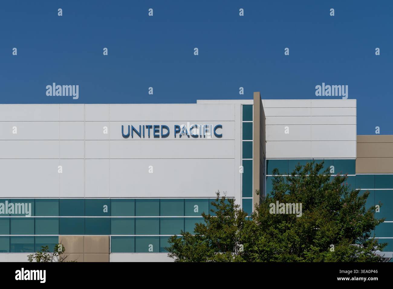 Siège social de United Pacific Industries à long Beach, Californie, États-Unis Banque D'Images