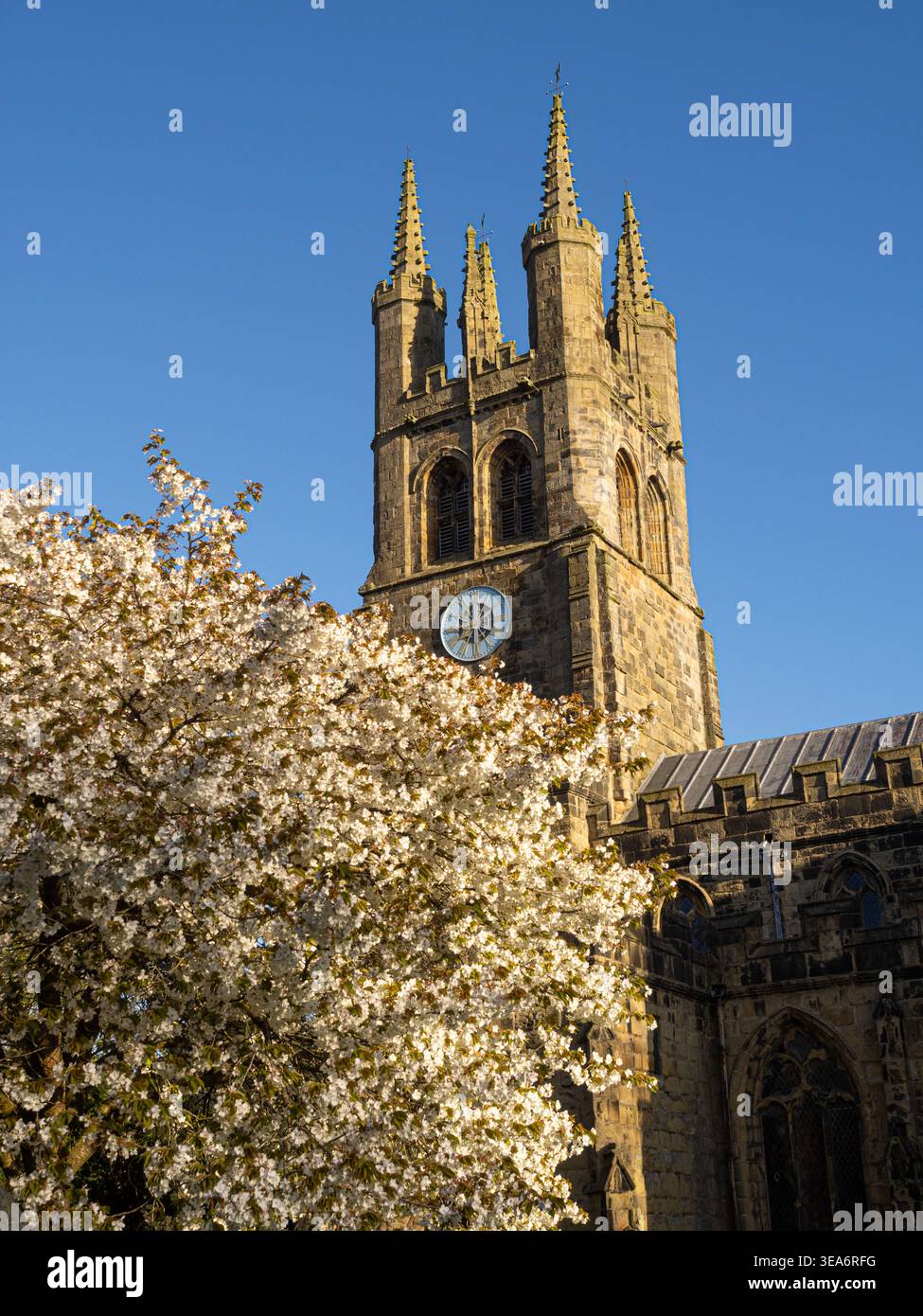 Tideswell to, Derbyshire Banque D'Images