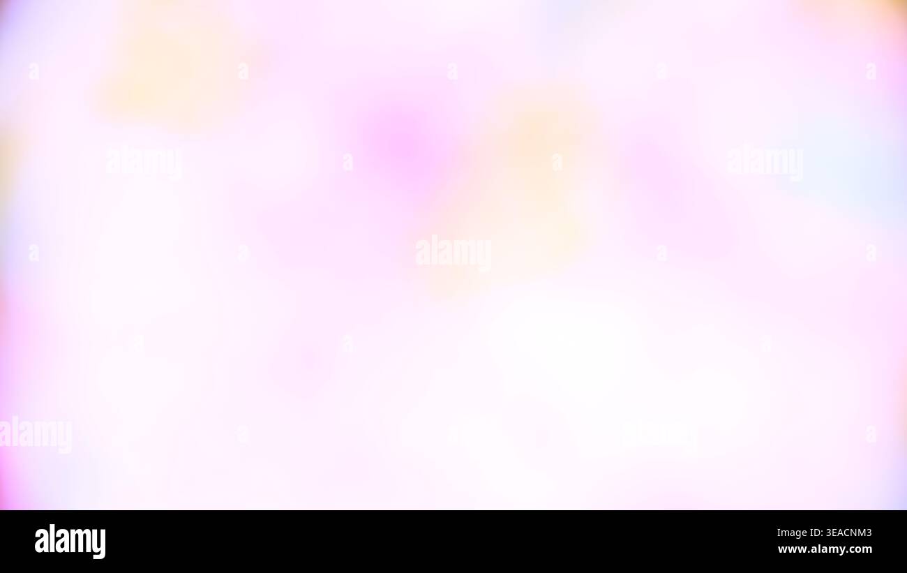 Des motifs colorés remplissent l'arrière-plan de teintes douces lors d'une journée lumineuse dans un cadre artistique Banque D'Images