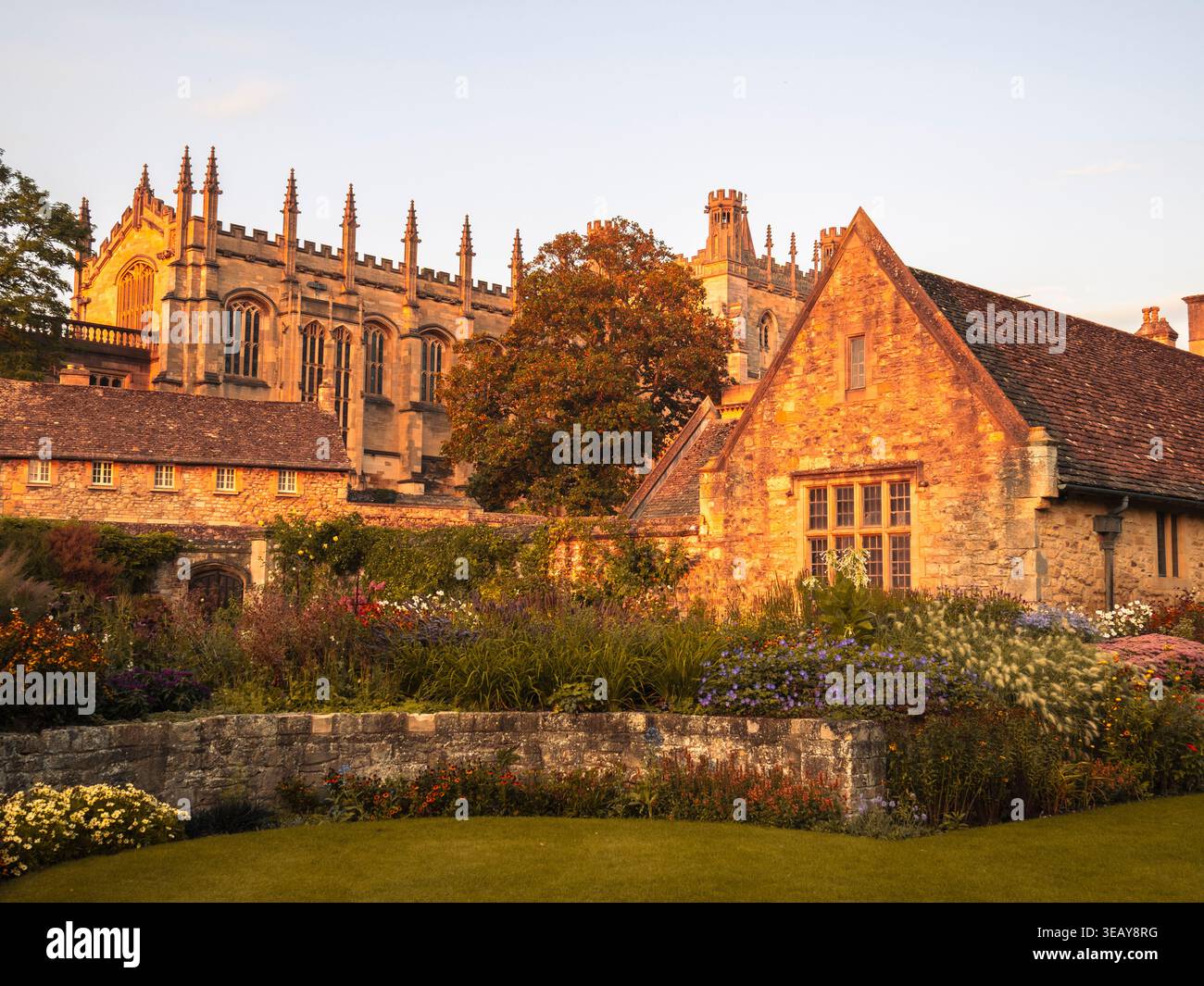 War Memorial Gardens, Christ Church College, Oxford, Angleterre, Royaume-Uni. Banque D'Images