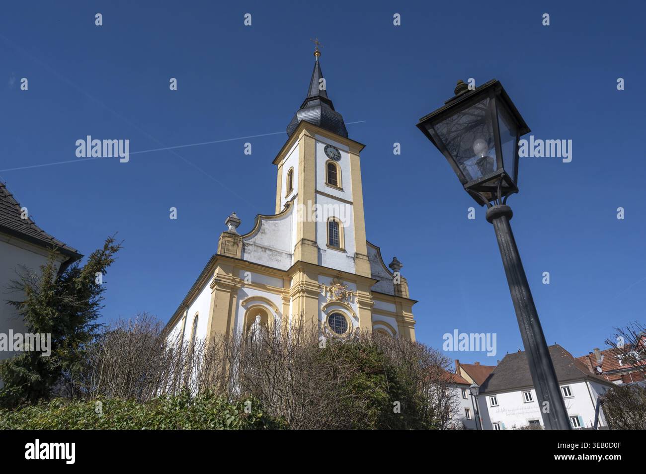 Église paroissiale de l'Assomption de Marie, construite 1778 - 1781, Hollfeld, haute-Franconie, Bavière, Allemagne Banque D'Images
