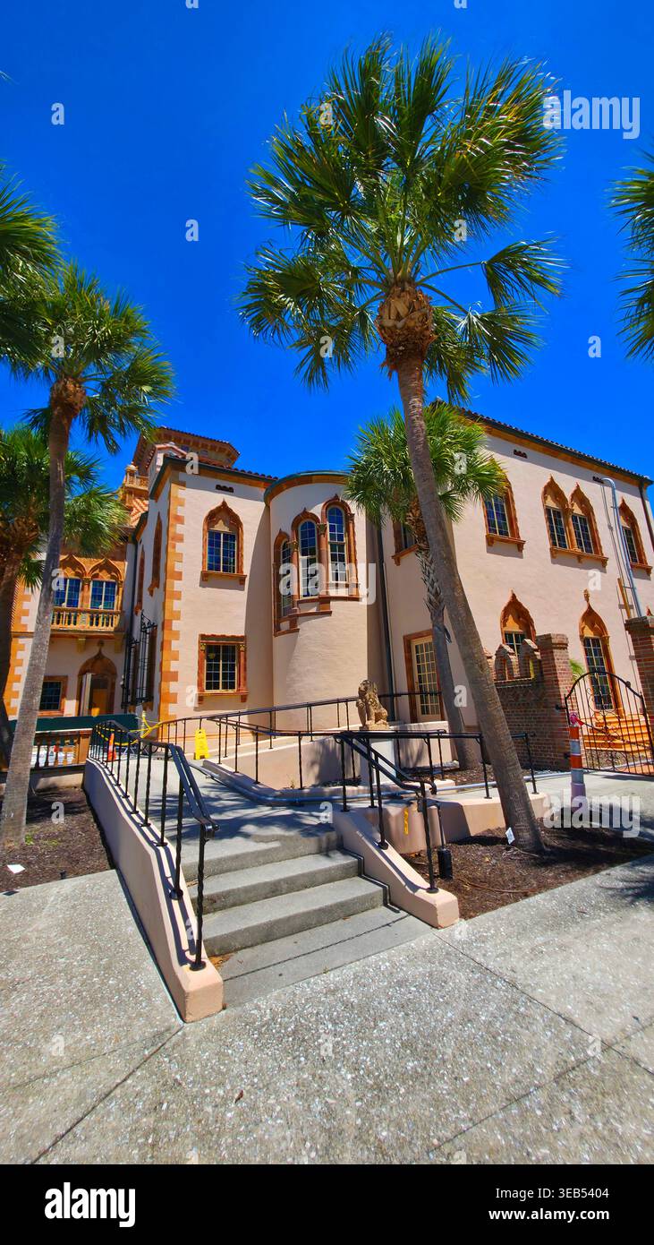 Ca' d'Zan domaine manoir de John et Mable Ringling Museum of Art Sarasota Florida USA 04.21.2026 Banque D'Images
