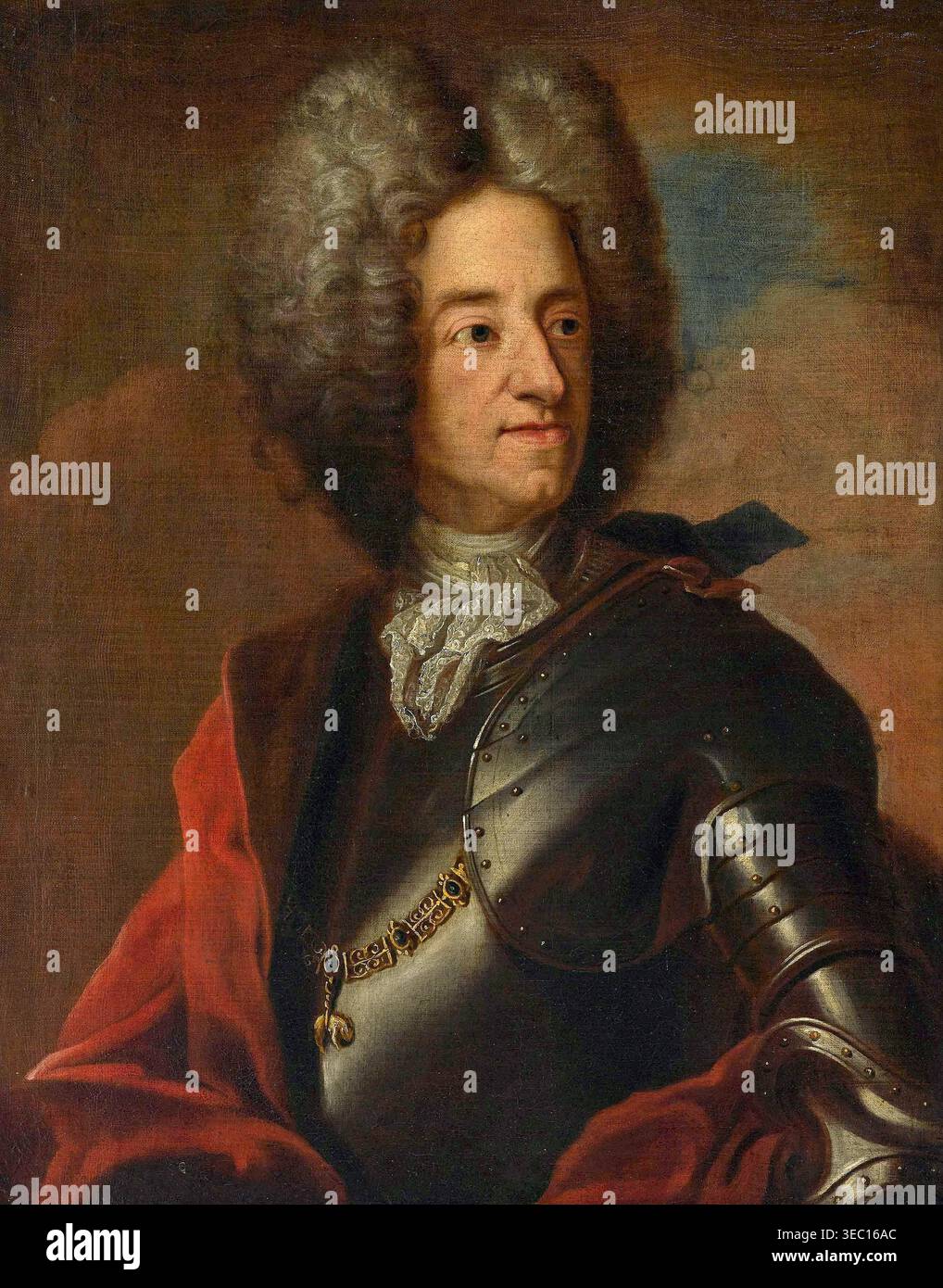 Portrait de Maximilien II Emanuel, électeur de Bavière (1662-1726), fils de Ferdinand Maria, électeur de Bavière (1636-1679). Banque D'Images