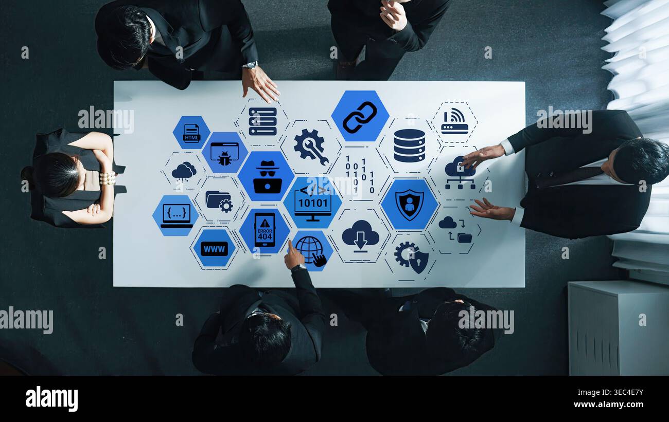 Développement logiciel avec superpositions de codage, langages de programmation, outils de développement, création d'applications mobiles et programmation avancée pour produits numériques Banque D'Images
