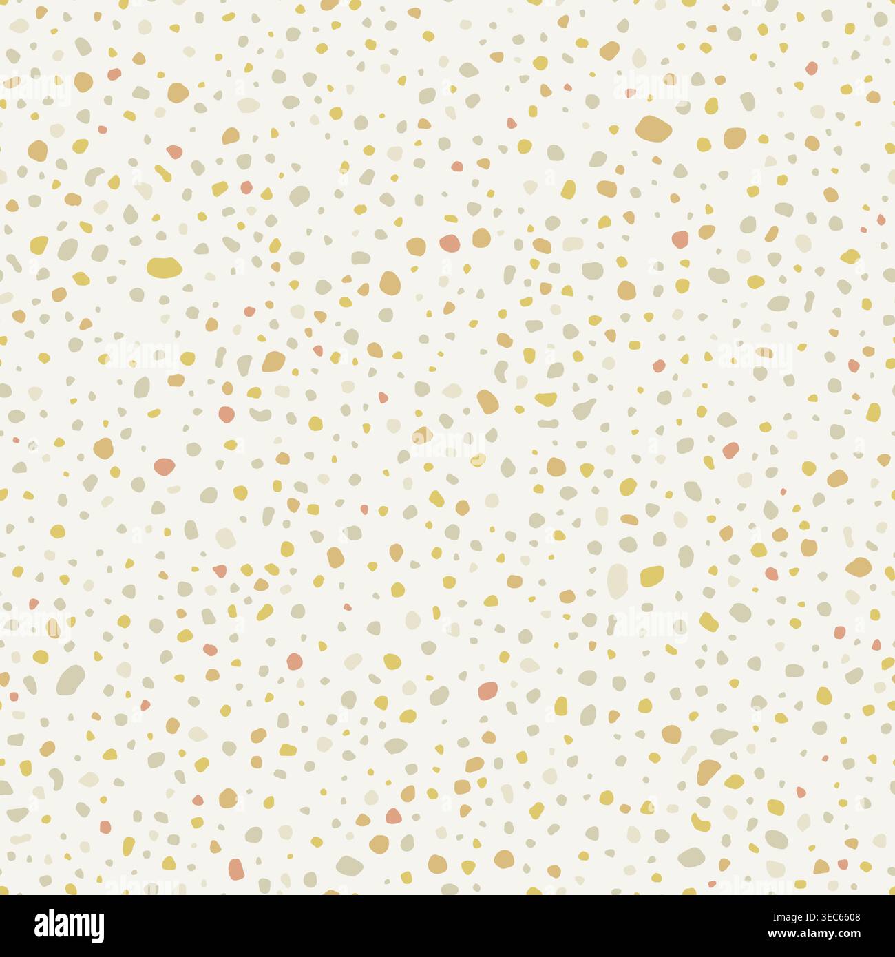 Fond de carreaux de sol en terrazzo. Modèle sans couture - carreaux de pierre de terrazzo avec des blobs de galets. Conception vectorielle de revêtement de sol en terrazzo. Illustration de Vecteur