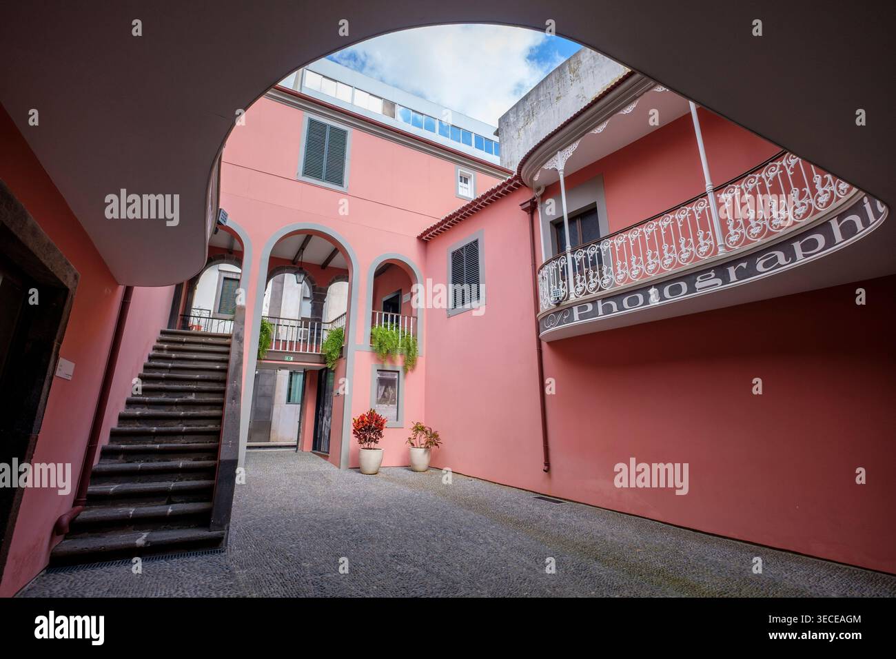 Musée de la photographie de Madère - Atelier Vicente’s, Funchal, Banque D'Images