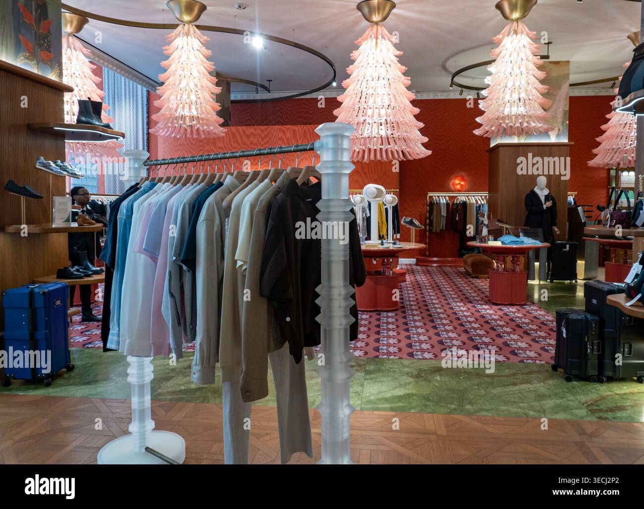 Printemps New York est un luxueux grand magasin français situé au 1 Wall Street dans le quartier financier de Manhattan, New York City, USA 2026 Banque D'Images