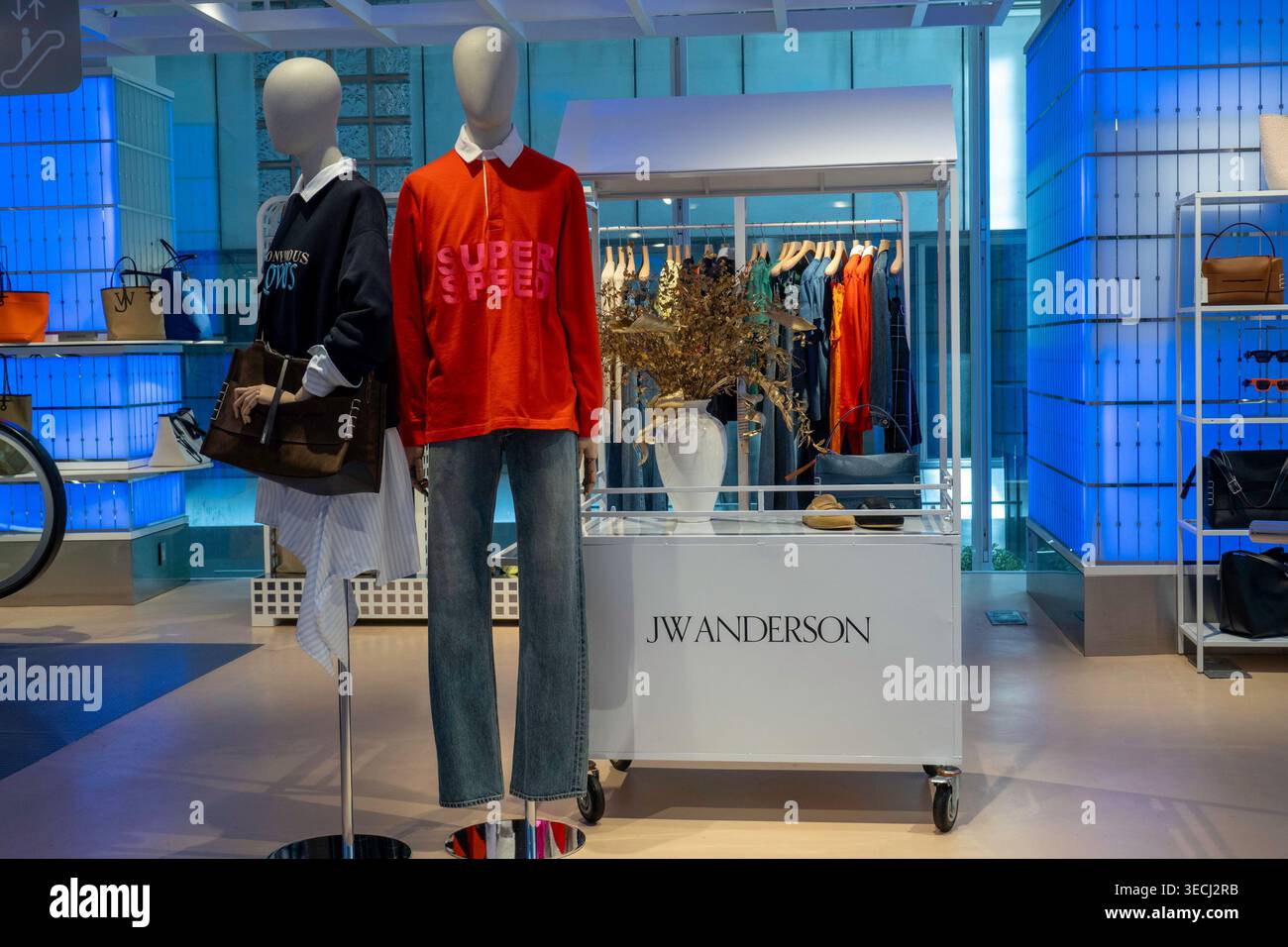 Printemps New York est un luxueux grand magasin français situé au 1 Wall Street dans le quartier financier de Manhattan, New York City, USA 2026 Banque D'Images