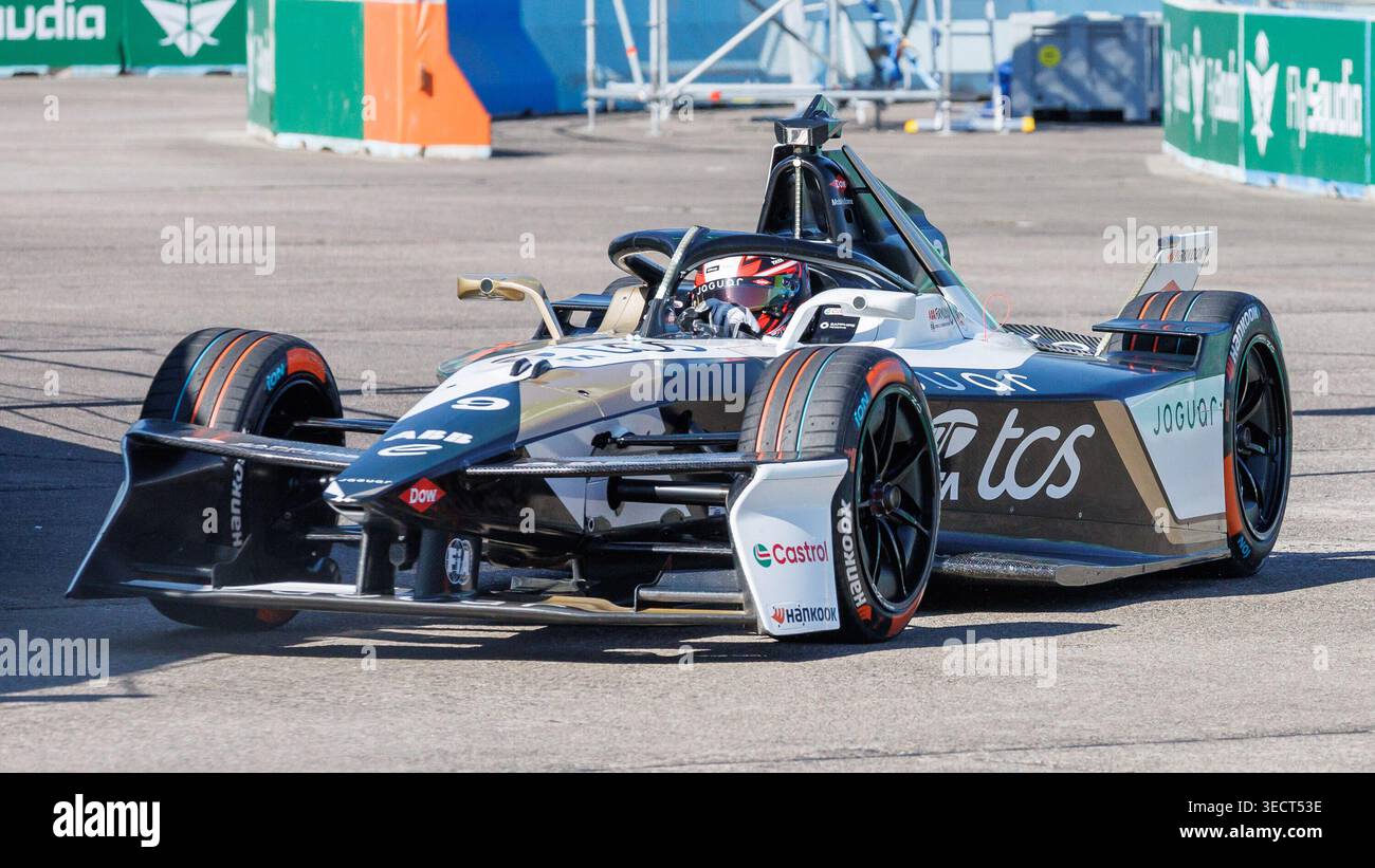Mitch Evans (NZL, Jaguar TCS Racing), 01.05.2026, Berlin (Allemagne), Sport automobile, championnat du monde ABB FIA Formula E, Berlin E-Prix 2026 Banque D'Images