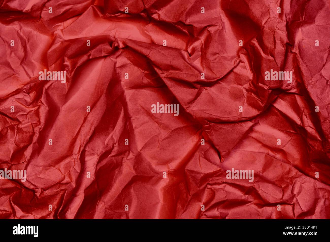 Rouge très émietté papier ou effet de texture de tissu de la vraie photo Banque D'Images