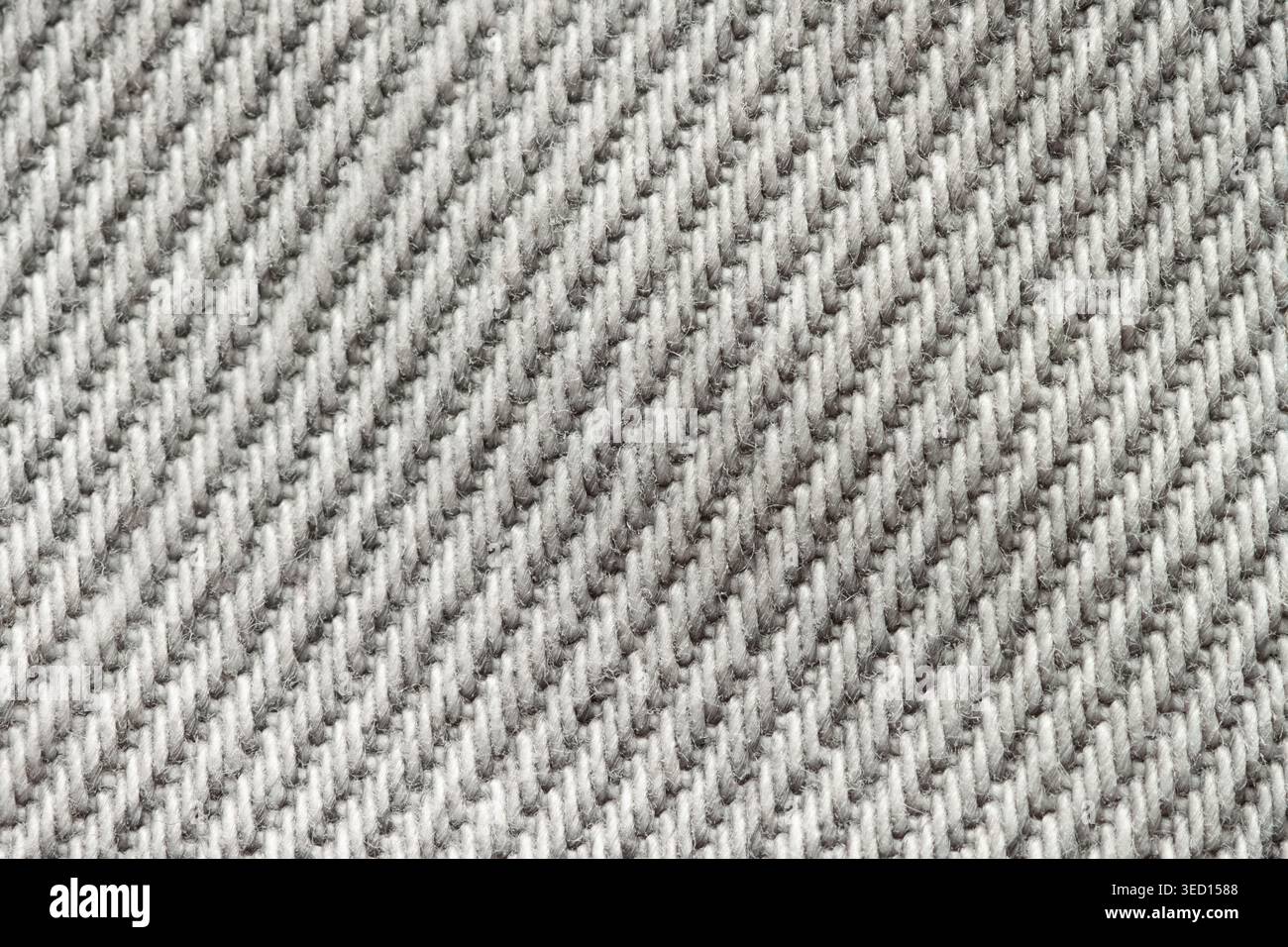 Tissu gris rayé denim texture Banque D'Images