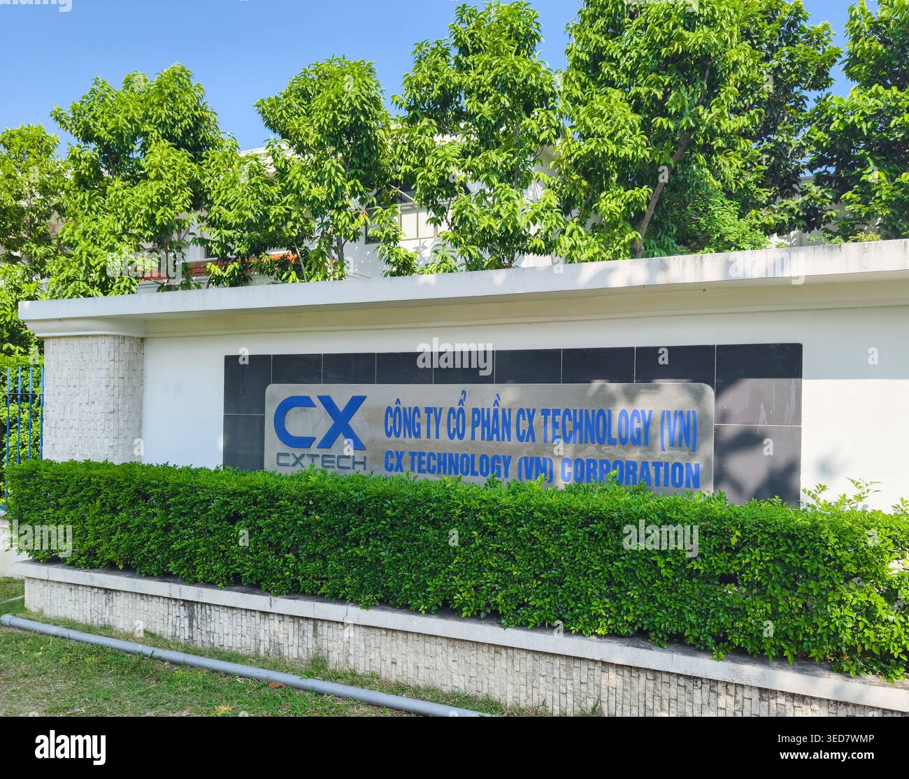 CX Technology (VN), Tan Thuan Export Processing zone à Ho Chi Minh ville. La société est spécialisée dans le forgeage à froid et les composants d'injection plastique Banque D'Images